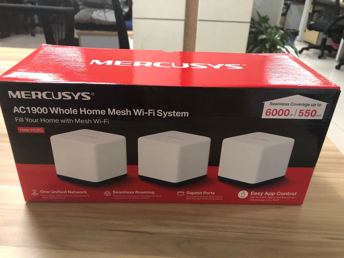 MERCUSYS Mesh WiFi - Halo H50G Unboxing