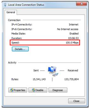 What should I do if internet connection is slow when the device is ...
