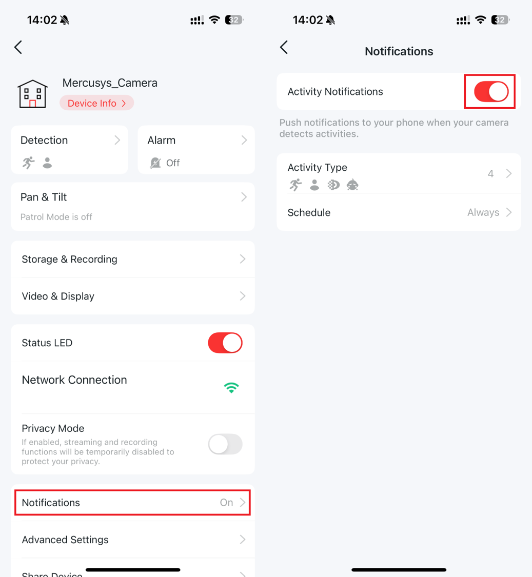 How Do I Turn On Or Off Activity Notifications On My Mobile Device 