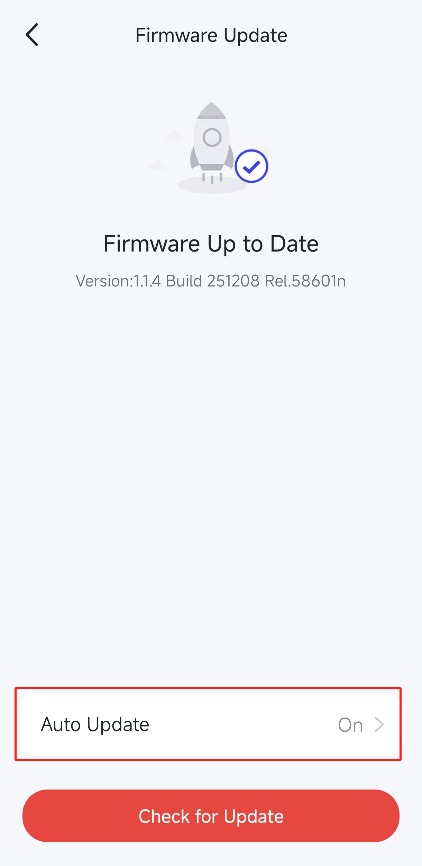 “Auto Update” option in the app.