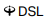 The DSL LED light symbol.