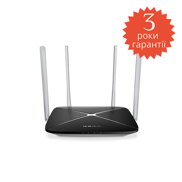 AC12 | AC1200 Дводіапазонний Wi-Fi роутер - Ласкаво просимо до Mercusys