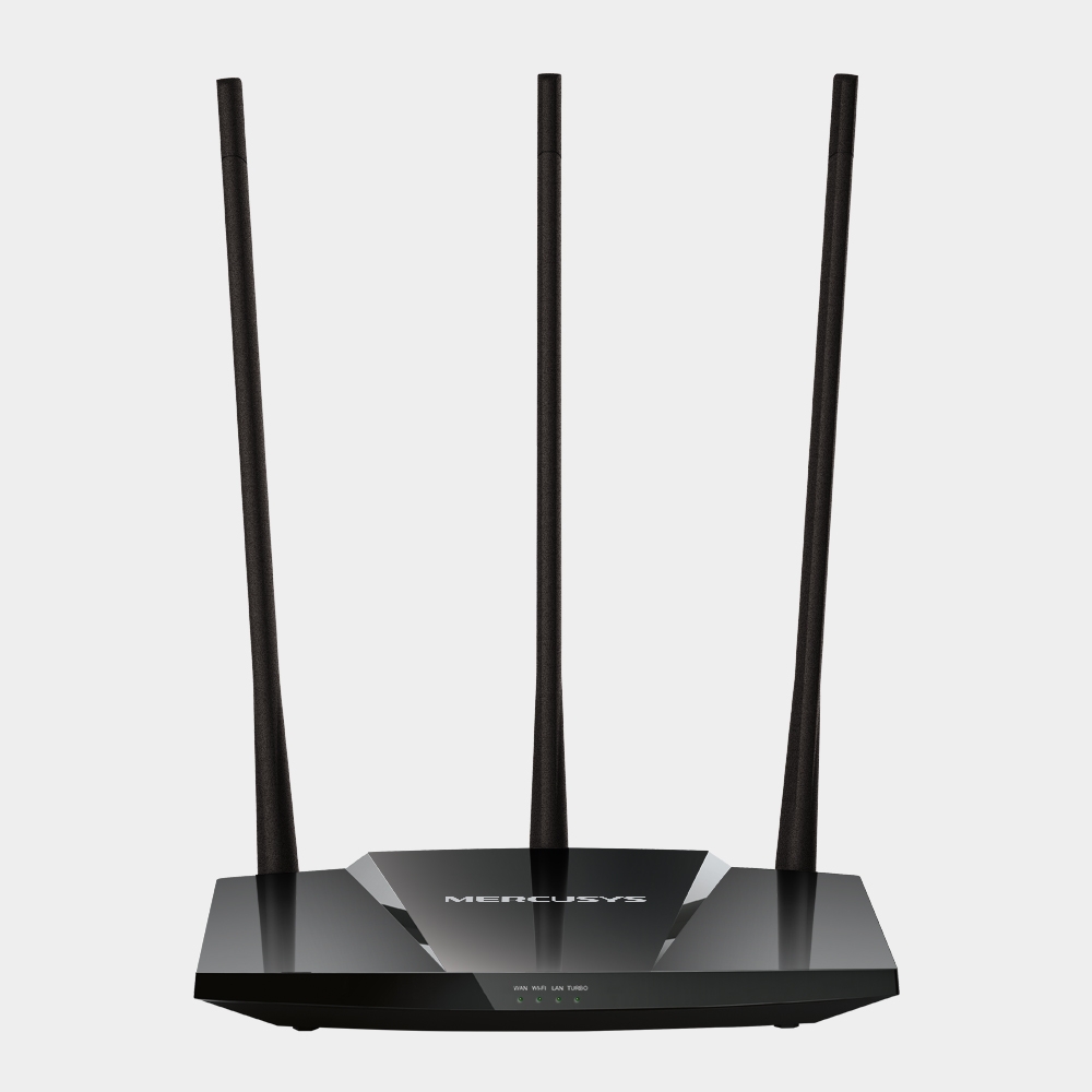 Router Mercusys MW330HP WiFi N300 rompe muros con 3 antenas 7dBi